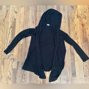 Urban Outfitters long sleeve black cardigan hoodie sweater